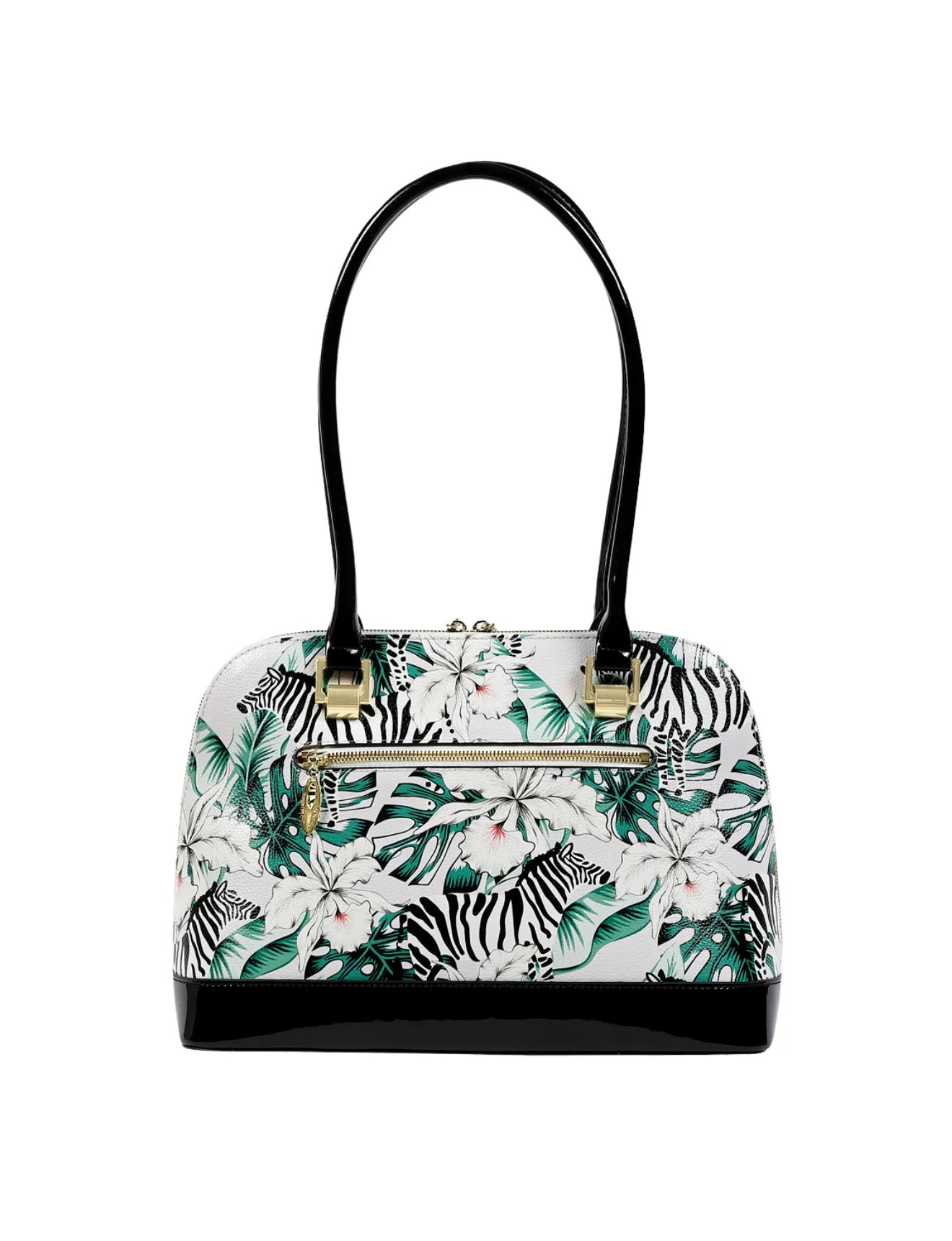 ZEBRA LARGE LEATHER BAG- SN45-0758