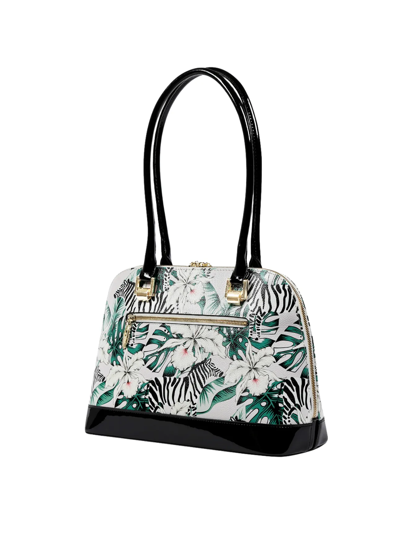 ZEBRA LARGE LEATHER BAG- SN45-0758