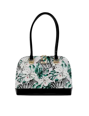 ZEBRA LARGE LEATHER BAG- SN45-0758