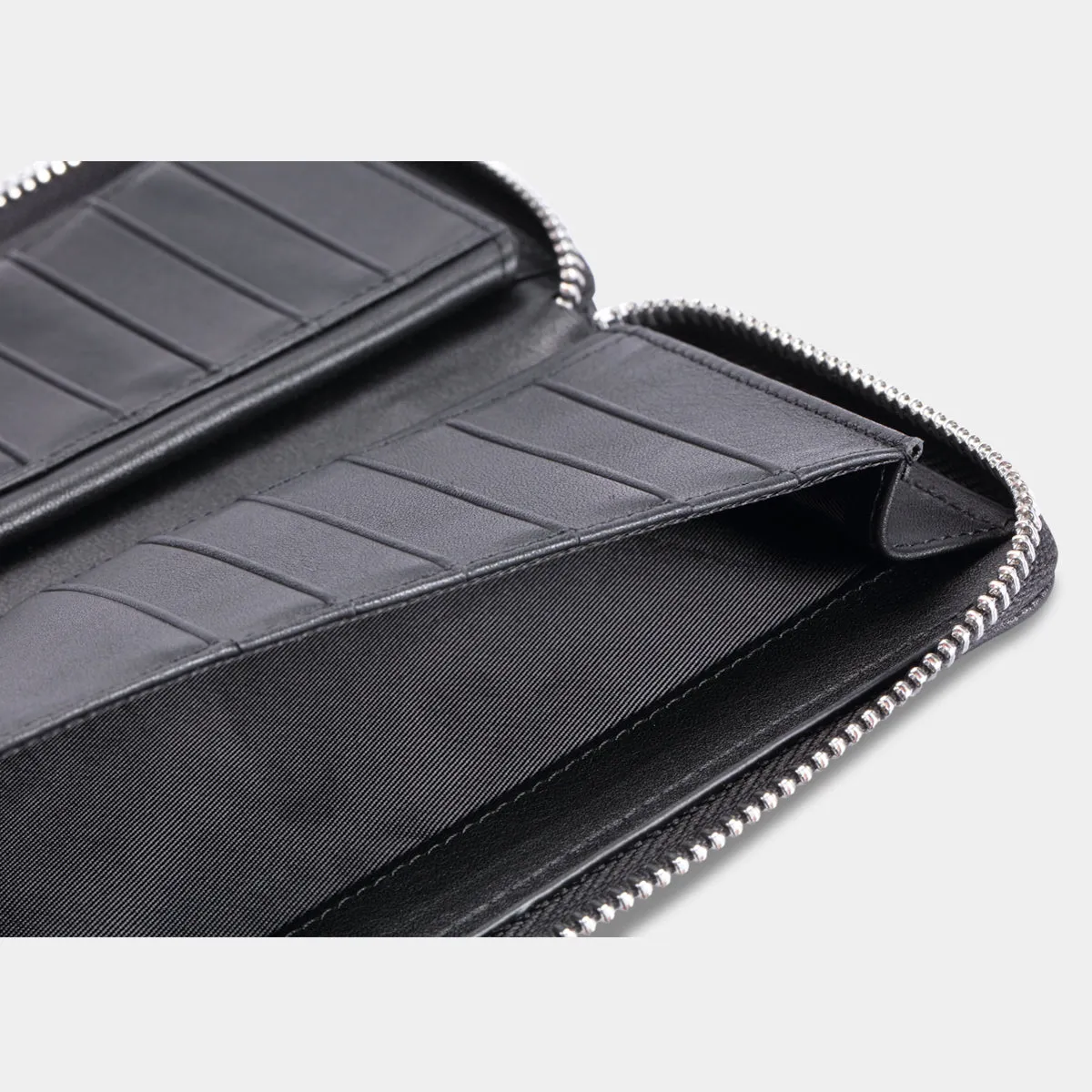 Zippered Long Wallet 11cc