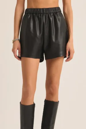 ZSUPPLY: Tie Faux Leather Short